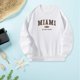 thumbnail image 1 of Sudadera con Cuello Redondo para Mujer Otoño Invierno Casual Ajuste Holgado Moda Manga Larga Cuello Redondo Jersey Tops para Viajes Oficina Blanco XL, 1 of 8