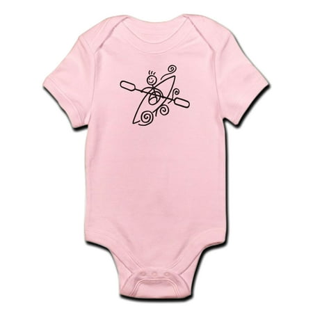 

CafePress - Happy Kayak Infant Bodysuit - Baby Light Bodysuit