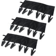 thumbnail image 1 of Colgadores portátiles Liling con pinzas para ropa tendedero de viaje negro, 1 of 2