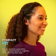 thumbnail image 5 of JLab Go Pop+ True Wireless Earbuds, Violet, Bluetooth, IPX4, Be Aware Mode, Customize Sound, Controls, 5 of 11