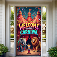 thumbnail image 5 of Welcome to the Carnival Festive Backdrop with Elephant and Lion for Party Decoration Photography Props Background Banners Events Supplies, 5 of 8