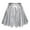 A-Silver960, variant on Jamsmile Women Leather Skirts Casual Shiny Metallic Flared Pleated A-Line Mini Skirts Short Prom Vacation Party Midi Skirts