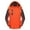 Orange, variant on KIHOUT Deals Womens Waterproof Rain Jacket,Plush Color Matching Windproof And Warm Mountaineering Clothes Charging Clothes