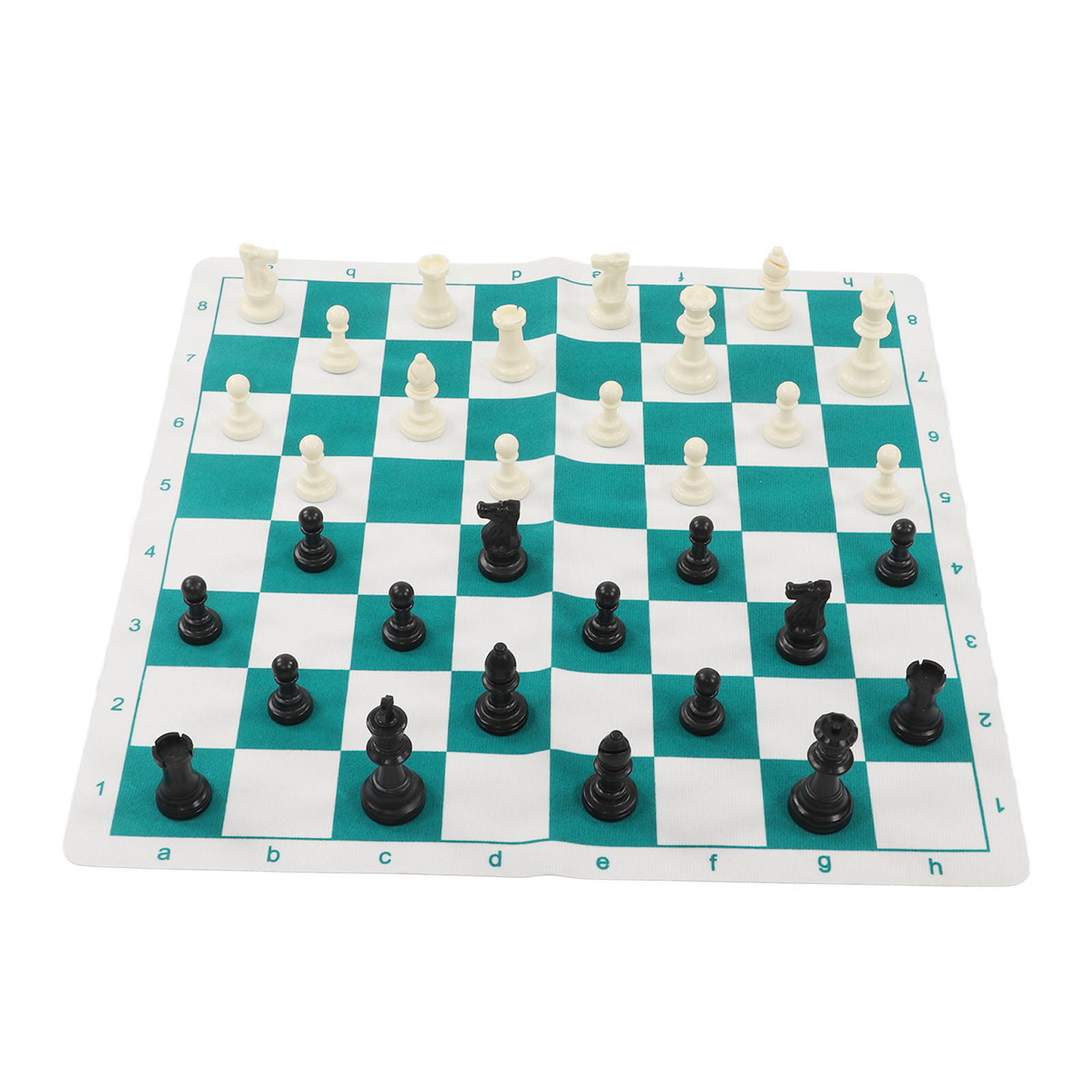 Portable Chess Board Travel Board Game PVC Mat Table Game Children Family Fun KV 