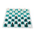 thumbnail image 1 of Jeu d'Échecs de Voyage Portable, Plateau d'Échecs Roulable pour Réunions Familiales, Hauteur 75MM, 1 of 6