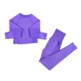 thumbnail image 4 of Trajes de Entrenamiento Mujer Sunnimix Yoga Sport Suit L Azul Oscuro y Claro Rojo Negro Morado, 4 of 8