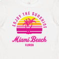 thumbnail image 4 of Inktastic Summer Enjoy the Sunshine Miami Beach Florida in Pink Boys or Girls Baby T-Shirt, 4 of 5