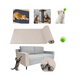 thumbnail image 2 of Protector Para Muebles Gatos Tapete Rascador Gato Lab.G Blanco, 2 of 5