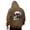 Brown, variant on Mens Hoodies Sweatshirt Pullover Halloween Skull Graphic Loose Hooded Mens Work Clothing,Brown,M