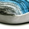 thumbnail image 5 of The HomeCentric King / Queen / Twin Blue Decorative Bed Runner King 90"x18" Bed Runner WITH One Pillow Cover, Ombre, Crushed Velvet Bed Scarf on Velvet fabric - Cerulean Ombre, 5 of 5