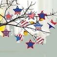 thumbnail image 6 of Antqov 4th of July Paper Flag Glasses Party Accessories, USA Labors Day Decoration Memorial Day Party Red White & Blue Photo Props Favors, 6 of 6