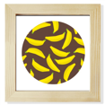 thumbnail image 1 of Marco cuadrado Unbranded Ilustración de plátano amarillo, 1 of 4