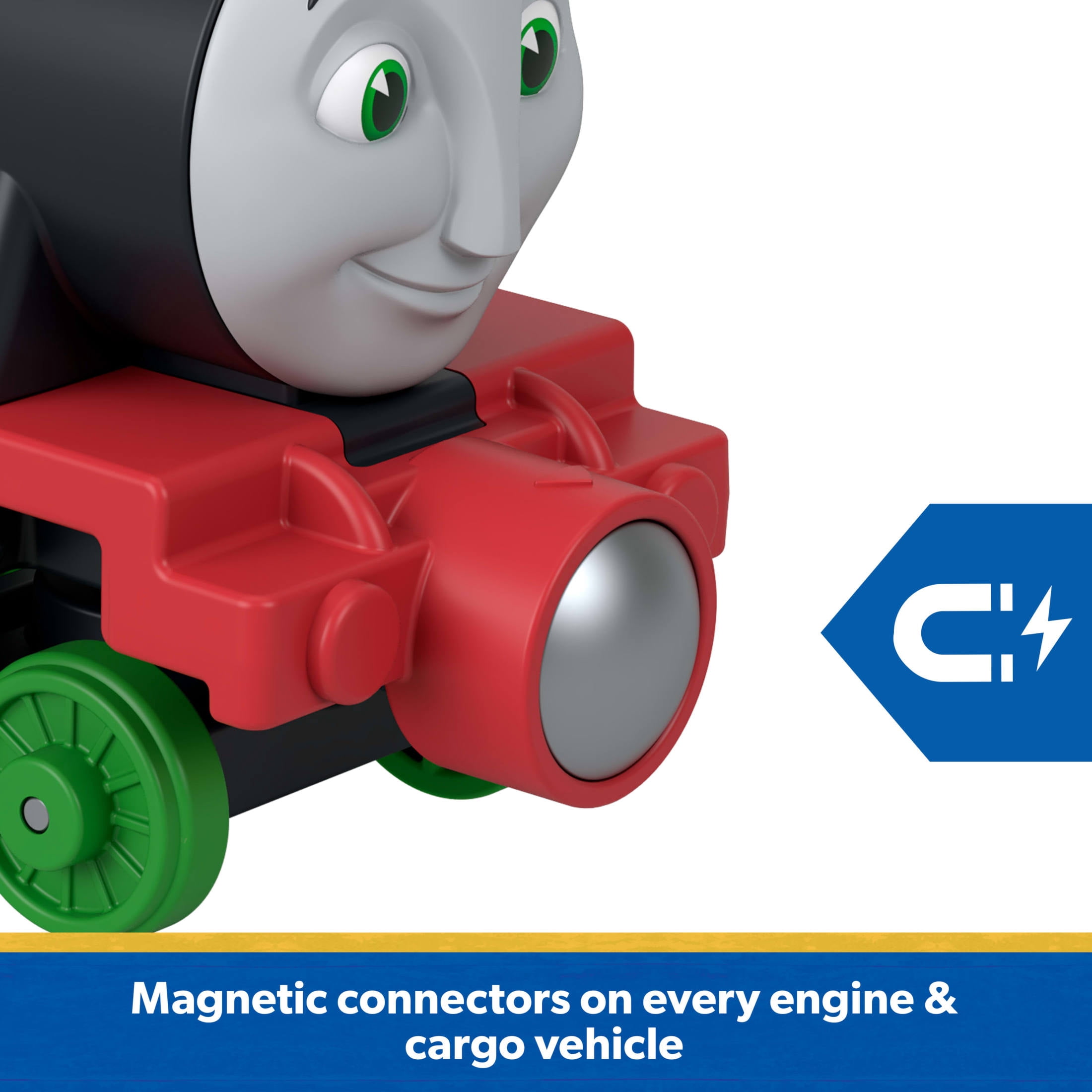 Thomas & Friends by Fisher-Price Die-Cast Henry Engine & Tender, Toy Train Set for Preschoolers