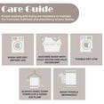 thumbnail image 5 of BNM Zero Twist Cotton Solid 3 Piece Towel Set, Stone, 5 of 12