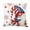 C001- Style A, variant on Memorial Day Decorations Outdoor Throw Pillow Cover 18 X 18 In, Red White and Blue Decor, Farmhouse Outdoor Decor, Couch Throw Pillows for Living Room, 1 Pc