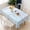White-3, variant on Rectangular Tablecloth 60x84 Inch – Waterproof Polyester Printed Table Cover, Wrinkle Resistant, Washable for Kitchen & Dining, Marble Liquid Print