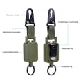 thumbnail image 3 of 2 PCS Easy Pull Buckle Keychain, Olecranon Buckle Stretchable Quick Release Buckle Key  For Boys Girls Bag Pants, 3 of 8