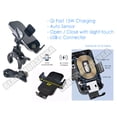 thumbnail image 4 of Wireless Fast Charging Ford Bronco dashboard phone mount holder - for center console grab handles (2021-2024), 4 of 7