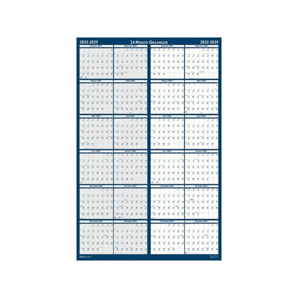 Calendrier Nba 2023 24 House Of Doolittle 2022-2023 24" X 37" Wall Calendar Classic White/Blue  3964-22 - Walmart.com