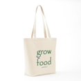 thumbnail image 7 of CafePress - Grow Food Not Lawns Tote Bag - Unisex Canvas Tote Bag, Beige, 1-Piece, 7 of 7