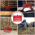 thumbnail image 5 of Manure Fork Replacement Head, Pitchfork Head, Horse Manure Rake, for Picking Up Manure, Stable Waste Removal,Red,2Pcs, 5 of 5