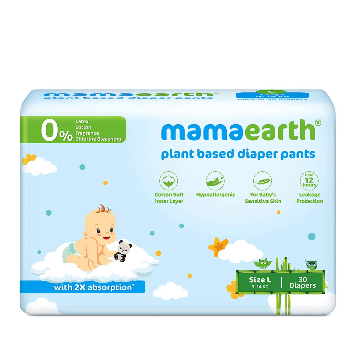 Baby Diaper Pants - Size (L) 50 counts, Pack of 3 With Bubble Bed  Technology for Comfort
