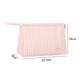 thumbnail image 3 of Bolsa De Maquillaje Organizador cosmético de cuero PU, Bolsas para brochas de maquillaje a la moda para monedero (rosa) Likrtyny  Para Estrenar, 3 of 9