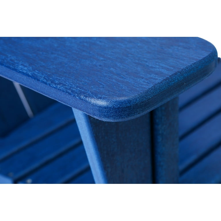 Royal blue plastic online adirondack chairs