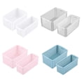 thumbnail image 3 of 2pcs 1/12 cestas de almacenamiento de la pequeña decoración blanco Zulema mini canasta de casa de muñecas, 3 of 8