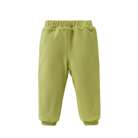 

Unisex Boys Girls Kid s Sherpa Lined Athletic Jogger Fleece Sweatpants Boys And Girls Pants Children Thick Warm Pants