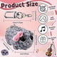 thumbnail image 2 of Cute Sad Hamster Plush Doll Crochet Toy with Violin Sound - Emotional Support Soft Toy for Office Desk & Home Decor, 2 of 5