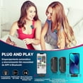 thumbnail image 3 of ULANZI J12 Micrófono inalámbrico de Solapa para iPhone iPad, 2-en-1 Plug-Play Mic con Estuche de Carga para el teléfono de grabación de vídeo Entrevista Youtubers Vloggers, 65ft Rango de transmisión, 3 of 5