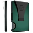 thumbnail image 1 of Cartera Ridge para hombre: cartera y tarjetero compactos, delgados y minimalistas, con bolsillo frontal con protección RFID para hombre con clip para billetes integrado (verde bosque), 1 of 4