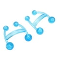 thumbnail image 2 of Palm Fit Massage Tool, Ergonomic 4 Legged Massage Knob 2pcs Handheld Plastic  For Neck Shoukder, 2 of 8