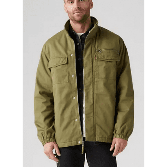 Levi's CAPULET OLIVE Men's Miramar Military Jackets, US 2X-Large