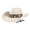 01-Beige, variant on Cowboy Hats for Women Men Wide Brim Western Cowboy Hat Classic Roll up Resistant Felt Rancher Hats 04-Brown One Size