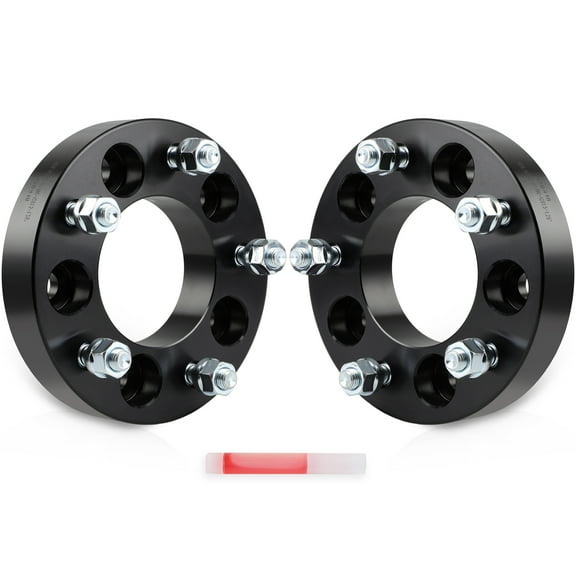 cciyu 5x5 to 5x135 Wheel Adapters 1.25 inch 2pcs Wheel Adapters 5 Lug 12x1.5 87.1mm hub bore fit with 2008-2020 for Grand Caravan 1991-1996 for Roadmaster 2009-2014 for Routan