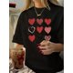 thumbnail image 1 of Camiseta estampada de cuello redondo, top vintage informal estampado para mujer, camisetas de ocio., 1 of 6