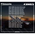 thumbnail image 3 of Rexka 15 Clips De Moldura Basculante Para Hyundai Kia 87756-2E000, 3 of 5