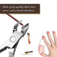 thumbnail image 3 of 26 in 1 Manicure Set Professional Nail Clipper Set Stainless Steel Manicure Kit Nail Care Kit Pedicure Kit - Brown C26pcs-Brown -, 3 of 4