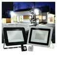 thumbnail image 2 of LED FloodLight PIR Motion Sensor LED Flood Light IP66 Waterproof Spotlight Wall Outdoor Lighting White Warm White ,Power Saving, 2 of 7