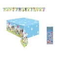 thumbnail image 1 of Paquete de artículos para fiestas, exclusivo Bluey Birthday, con mantel, 1 of 7