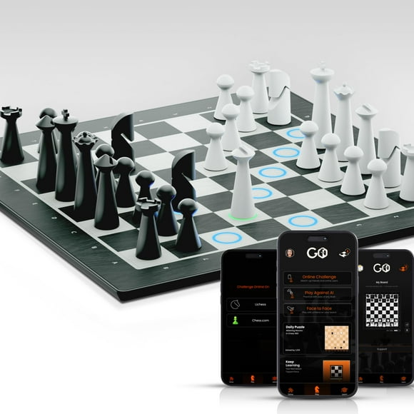 Juego de mesa de ajedrez GoChess Mini AI Electronic con juego en línea