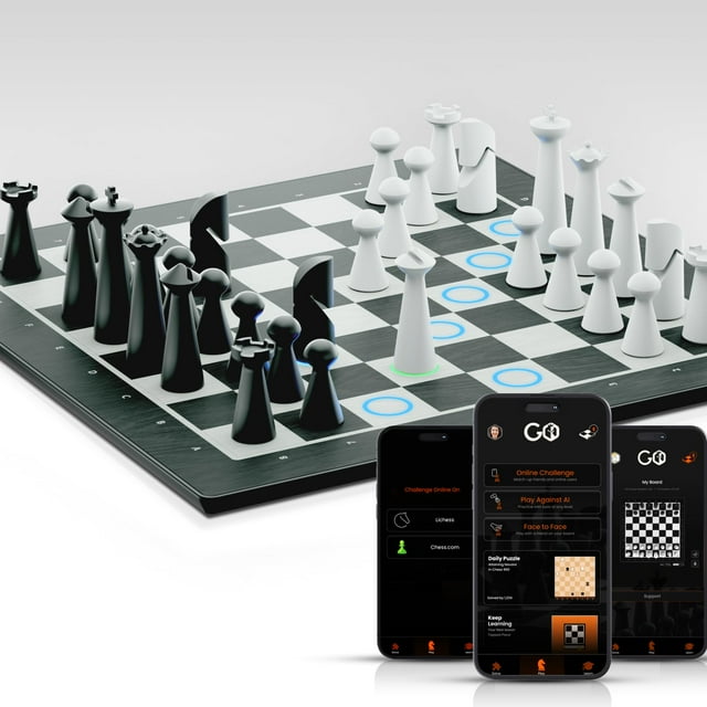 Juego de mesa de ajedrez GoChess Mini AI Electronic con juego en línea