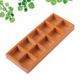 thumbnail image 2 of 1PC Wooden Multifunctional Storage Box Vintage 10 Compartments Desktop Storage Container for Home Living Room Bedroom, 2 of 9