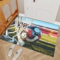 thumbnail image 4 of Sports Soccer Ball Area Rugs, Football Pattern Carpet, Washable Non Slip Low Pile Soft Rug for Bedroom Living Room Decor Mat 2ftx3ft, 4 of 8