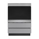 thumbnail image 3 of Horno microondas de convección SHARP SKCD24U0GS de 24 pulgadas con pedestal y cajón, de acero inoxidable, 3 of 5