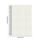 thumbnail image 3 of Cuaderno A5 con Cuadrícula Cuadriculada En Espiral, Cuaderno Rayado, Cuaderno de Diario En Blanco, 80 Páginas para Escribir Trabajos Escolares, Papel Grueso, Cubierta de Plástico Flexible., 3 of 6