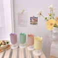 thumbnail image 5 of INS Students Stationery Plastic Makeup Brush Holder Storage Bucket Pen Holder Storage Tank Cup YELLOW, 5 of 8