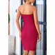 thumbnail image 3 of Vestido PRETTYGARDEN Strapless sin Hombros Ajustado de Canalé XS, 3 of 8